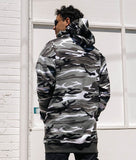 Plus 2 Snow Camo Tall Hoodie