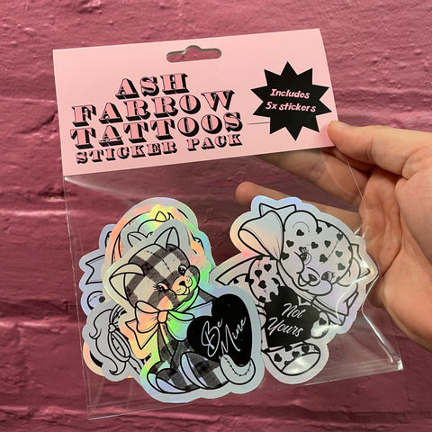 Ash Farrow Sticker Pack