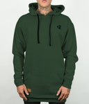 Plus 2 Forest Green Tall Hoodie