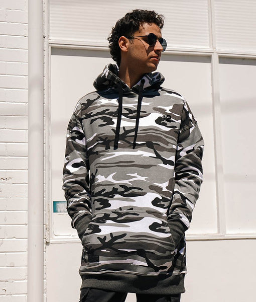 Snow camo sales hoodie