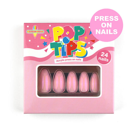 Pop Tips! Press on Acrylic Nails - Glazed Over