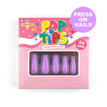 Pop Tips! Press on Acrylic Nails - Purple Pleasures